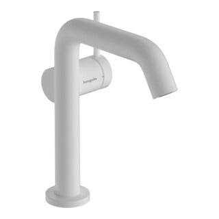 hansgrohe Einhebel-Waschtischarmatur Tecturis S Ausl. 139mm, o. Ablaufgarnitur, mattweiß