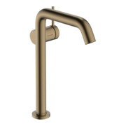 hansgrohe Einhebel-Waschtischarmatur Tecturis S F A 240mm, m Pus-Op-Abl, brush. bron