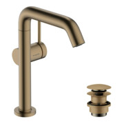hansgrohe Einhebel-Waschtischarmatur Tecturis S m Schwenka. + Pus-Op-Abl, brush. bron-3
