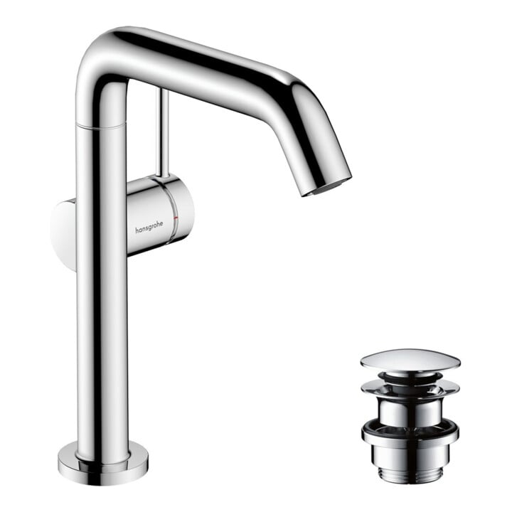 hansgrohe Einhebel-Waschtischarmatur Tecturis S m Schwenka. u. Push-Open-Ablaufg., chr