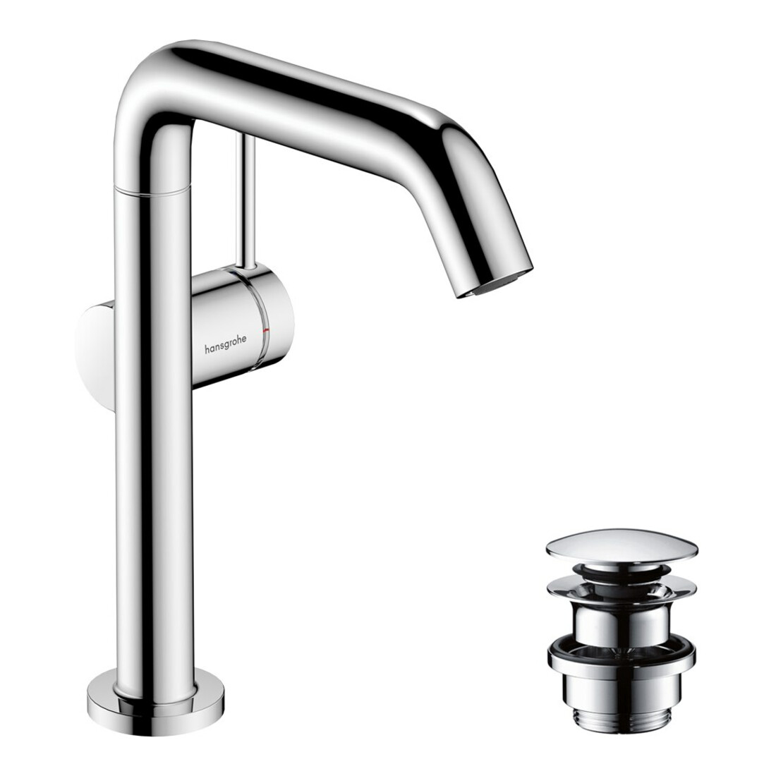 hansgrohe Einhebel-Waschtischarmatur Tecturis S m Schwenka. u. Push-Open-Ablaufg., chr