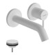 hansgrohe Einhebel-Waschtischarmatur Tecturis S UP, f Wandmont., Ausl. 165mm, mattweiß-3