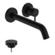 hansgrohe Einhebel-Waschtischarmatur Tecturis S UP, f Wandmont., Ausl. 225mm, matt-sw-3