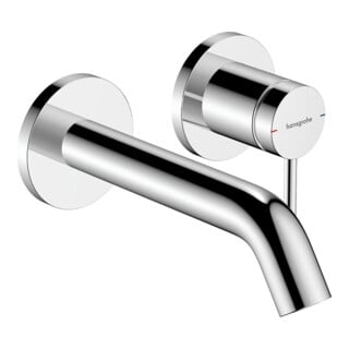 hansgrohe Einhebel-Waschtischarmatur Tecturis S UP, f Wandmont., Ausladung 165mm, chrom