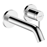 hansgrohe Einhebel-Waschtischarmatur Tecturis S UP, f Wandmont., Ausladung 165mm, chrom