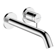 hansgrohe Einhebel-Waschtischarmatur Tecturis S UP, f Wandmont., Ausladung 225mm, chrom