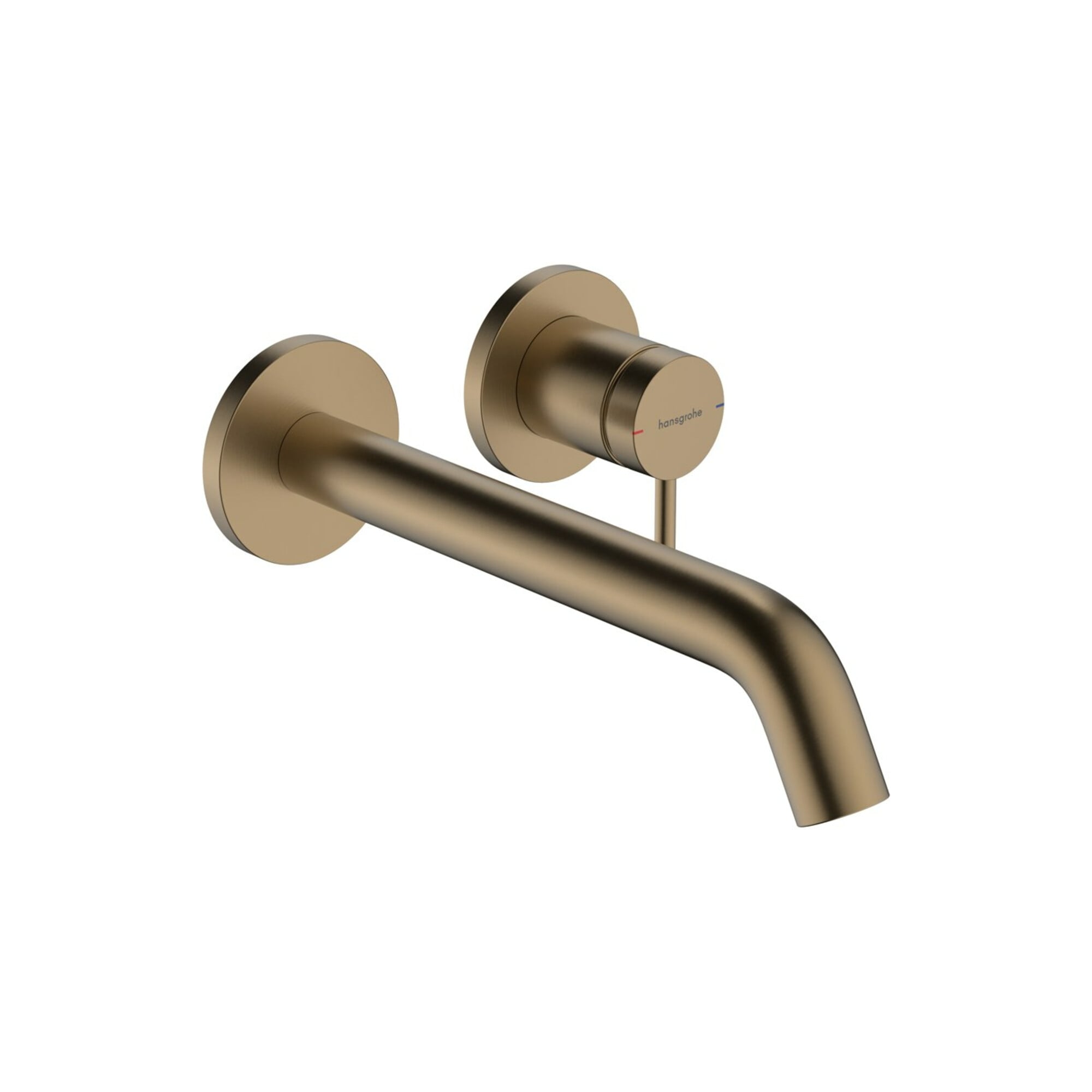 hansgrohe Einhebel-Waschtischarmatur Tecturis S UP, f Wd, Ausl. 225mm, brush. bron