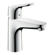 hansgrohe Waschtisch-Einhebelmischer 100 Focus mit Zugstangen-Ablaufgarnitur, chrom