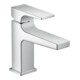 hansgrohe Waschtisch-Einhebelmischer 100 Metropol m HG, Pus-Op-Abl, Ausl. 127mm, chr-1