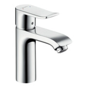 hansgrohe Waschtisch-Einhebelmischer 110 Metris mit Zugstangen-Ablaufgarnitur, chrom