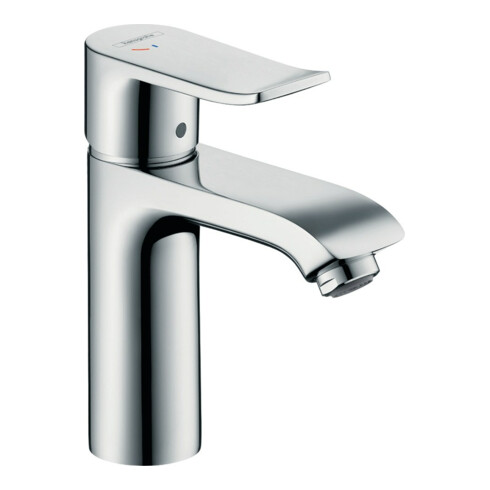 hansgrohe Waschtisch-Einhebelmischer 110 Metris CoolSt m ZugstAblGar, KW i Mittelstel., chr