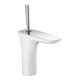 hansgrohe Einhebel-Waschtischmischer 110 PURA VIDA DN 15, mit Zugstangen-Ablaufgarnitur 1 1/4" white chrom-1