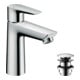 hansgrohe Waschtisch-Einhebelmischer 110 Talis E mit Push-Open-Ablaufgarnitur, chrom-3