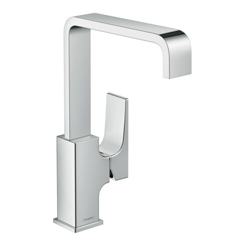 hansgrohe Waschtisch-Einhebelmischer 230 Metropol m HG, Pus-Op-Abl, Ausl. 165mm, chr