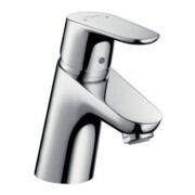 hansgrohe Einhebel-Waschtischmischer 70 FOCUS DN 15 mit Zugstangen-Ablaufgarnitur 1 1/4" chrom