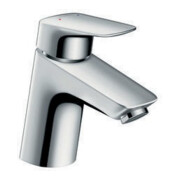 hansgrohe Einhebel-Waschtischmischer 70 LOGIS DN 15 mit Zugstangen-Ablaufgarnitur G 1 1/4" chrom