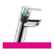 hansgrohe Waschtisch-Einhebelmischer 80 Talis S mit Zugstangen-Ablaufgarnitur, chrom-4