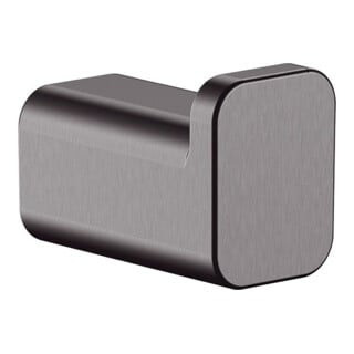 hansgrohe Einzelhaken AddStoris Wandmont., Metall, brushed black chrome