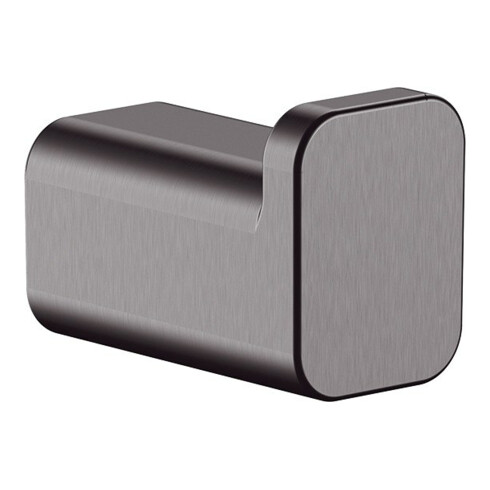 hansgrohe Einzelhaken AddStoris Wandmont., Metall, brushed black chrome