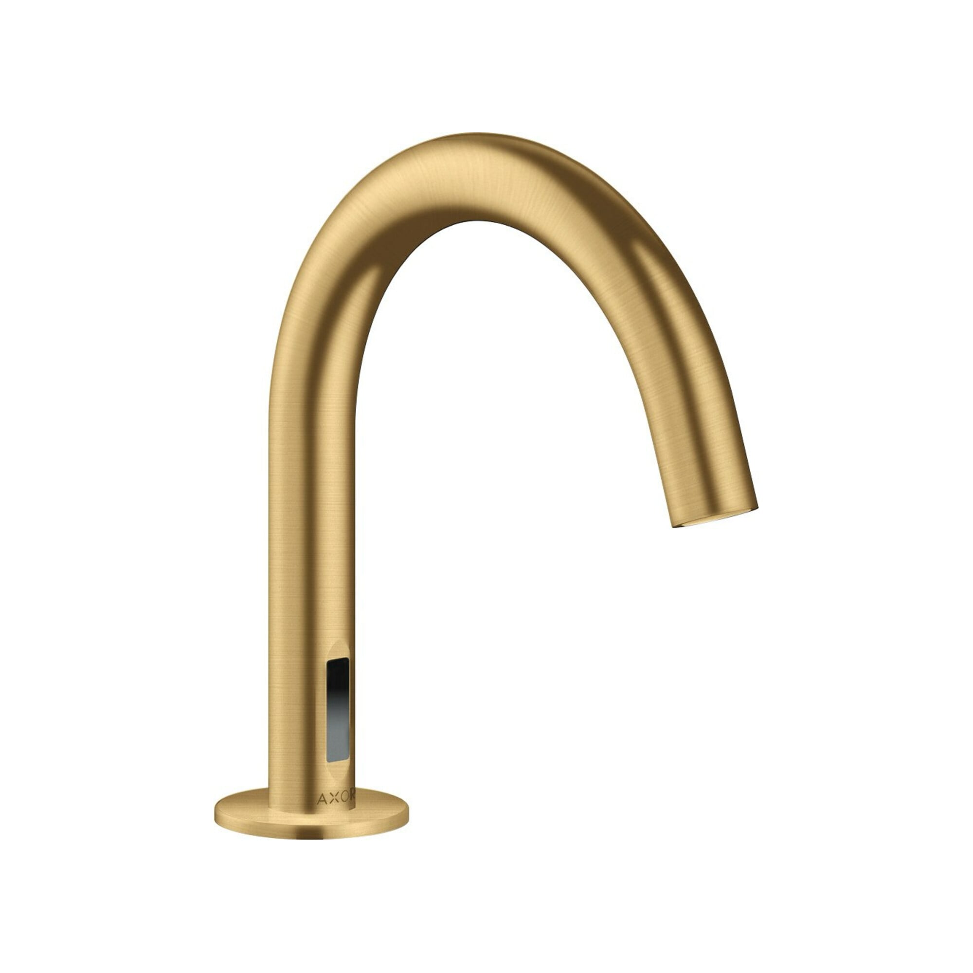 hansgrohe Elektronik-Waschtisch Axor Uno m Temp.-Reg., Netz 230 V, brush. gol opt