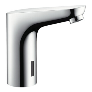 hansgrohe Elektronik-Waschtischarmatur Focus Netzanschluss, voreinstellbar, chrom