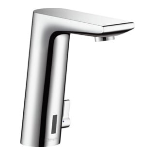 hansgrohe Elektronik-Waschtischarmatur Metris S Batteriebetrieb, einstellbar, chrom