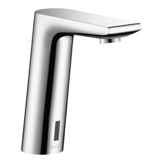 hansgrohe Elektronik-Waschtischarmatur Metris S Batteriebetrieb, voreinstellbar, chrom