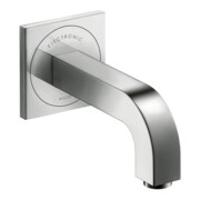 hansgrohe Elektronischer Waschtischmischer Axor Citterio UP, Ausl. 161mm, polished black chrome