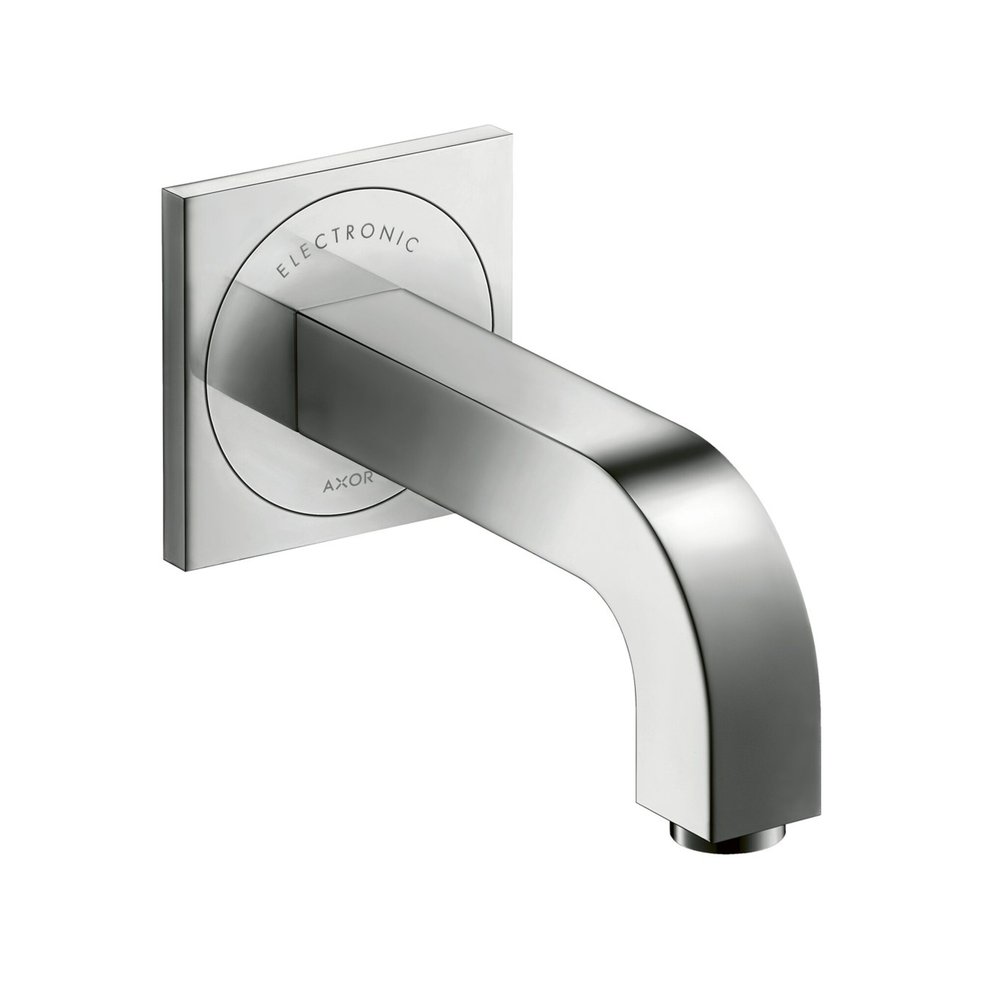 hansgrohe Elektronischer Waschtischmischer Axor Citterio UP, Ausladung 161mm, brushed gold optic