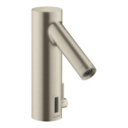 hansgrohe Elektronischer Waschtischmischer Axor Starck m Temp.-Reg., Batteriebetr., brush. ni.
