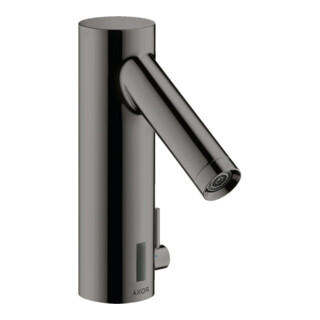 hansgrohe Elektronischer Waschtischmischer Axor Starck m Temp.-Reg., Batteriebetr., pol. bla vc