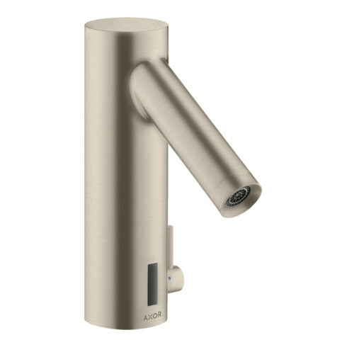 hansgrohe Elektronischer Waschtischmischer Axor Starck m Temp.-Reg., Netz 230 V, brush. ni.