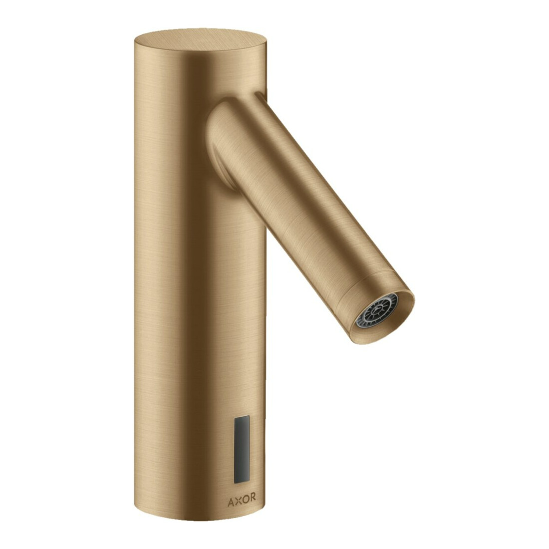 hansgrohe Elektronischer Waschtischmischer Axor Starck m Temp-Voreinst, Batt, brush. bron