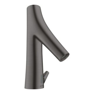 hansgrohe Elektronischer Waschtischmischer Axor Starck Organic m Temp.-Reg., Batt, brush. bla vc