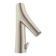 hansgrohe Elektronischer Waschtischmischer Axor Starck Organic m Temp.-Reg., Batteriebetr., brush. ni.