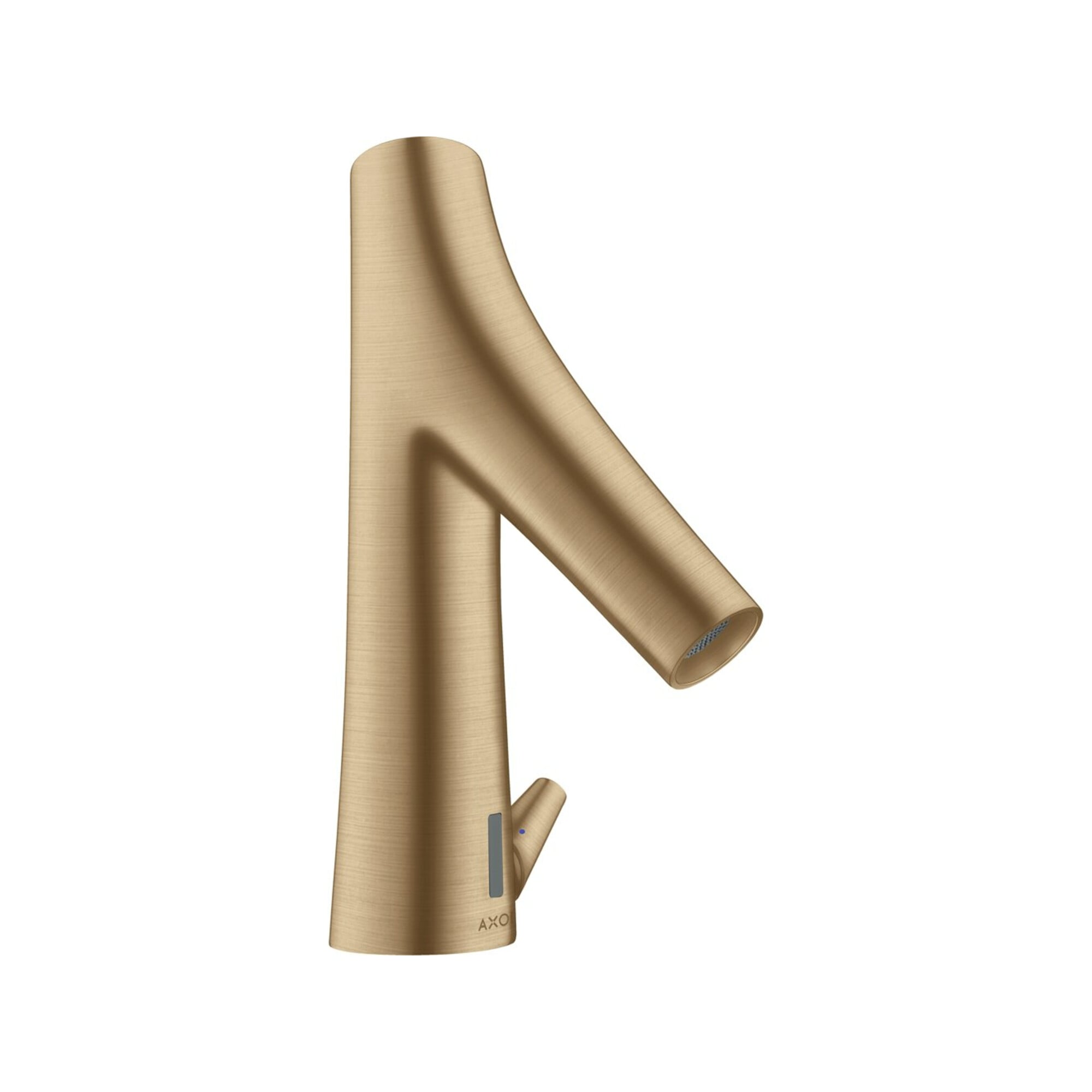 hansgrohe Elektronischer Waschtischmischer Axor Starck Organic m Temp.-Reg., Netzanschl., brush. bron