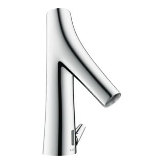 hansgrohe Elektronischer Waschtischmischer Axor Starck Organic m Temp.-Regulierung, Batteriebetr., chr
