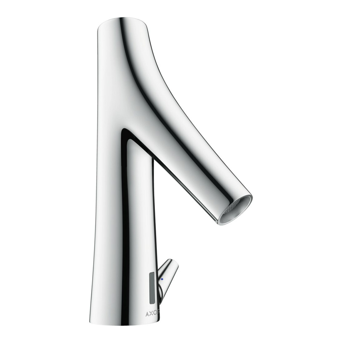 hansgrohe Elektronischer Waschtischmischer Axor Starck Organic m Temp.-Regulierung, Batteriebetr., chr