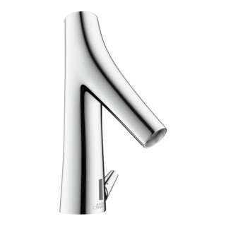 hansgrohe Elektronischer Waschtischmischer Axor Starck Organic m Temp.-Regulierung, Netzanschl., chrom