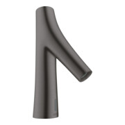 hansgrohe Elektronischer Waschtischmischer Axor Starck Organic m Temp-Voreinst, Batt, brush. bla vc