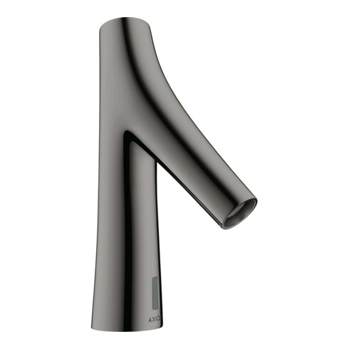 hansgrohe Elektronischer Waschtischmischer Axor Starck Organic m Temp-Voreinst, Batt, pol. bla vc