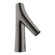 hansgrohe Elektronischer Waschtischmischer Axor Starck Organic m Temp-Voreinst, Batt, pol. bla vc