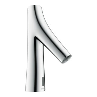 hansgrohe Elektronischer Waschtischmischer Axor Starck Organic m Temp.-Voreinst., Netzanschluss, chrom