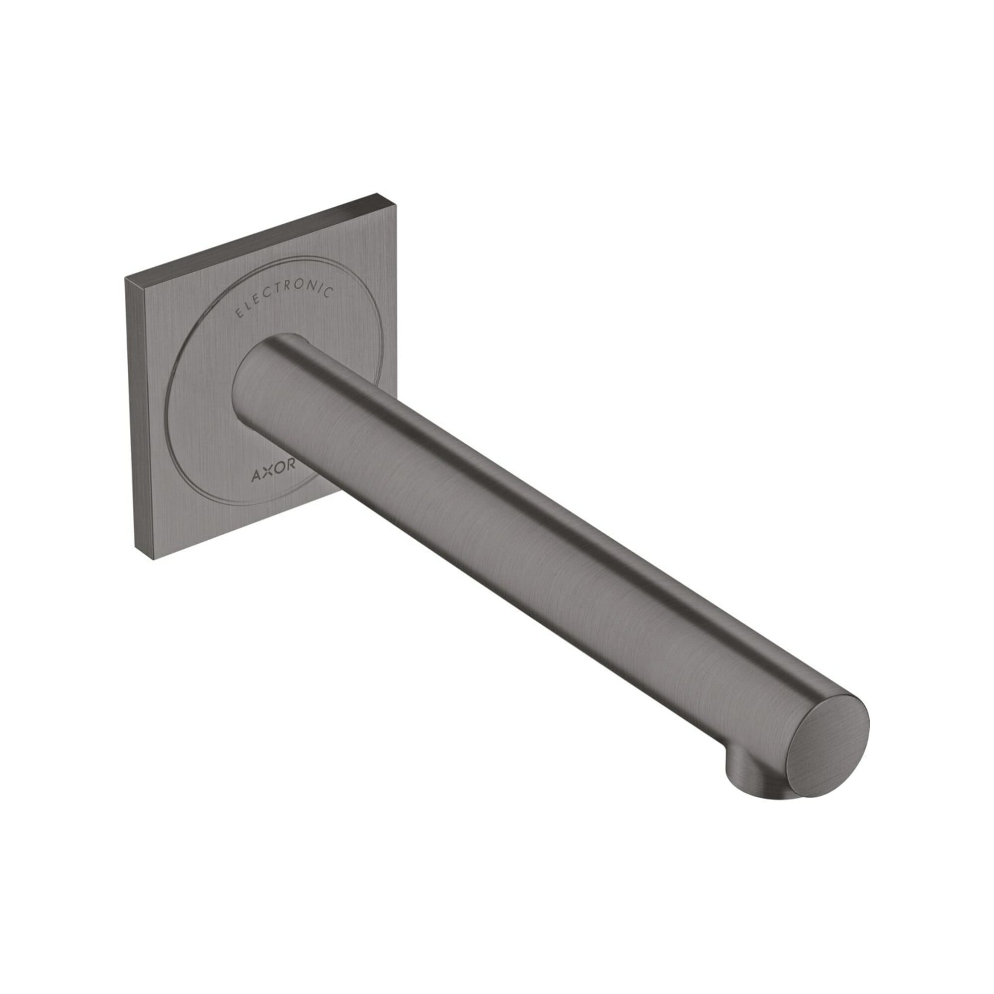 hansgrohe Elektronischer Waschtischmischer Axor Uno UP, Ausl. 221mm, brushed black chrome