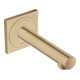 hansgrohe Elektronischer Waschtischmischer Axor Uno UP, Ausladung 161mm, brushed bronze-1
