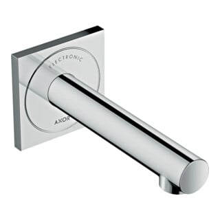 hansgrohe Elektronischer Waschtischmischer Axor Uno UP, Ausladung 161mm, chrom