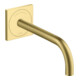 hansgrohe Elektronischer Waschtischmischer Axor Uno UP, Ausladung 225mm, brushed brass-1