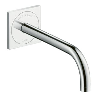 hansgrohe Elektronischer Waschtischmischer Axor Uno UP, Ausladung 225mm, chrom
