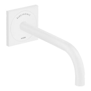 hansgrohe Elektronischer Waschtischmischer Axor Uno UP, Ausladung 225mm, mattweiß
