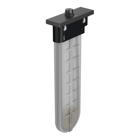 hansgrohe Ensemble bord de baignoire sBox ek, pour montage baignoire ou robinet, bleu brossé vc